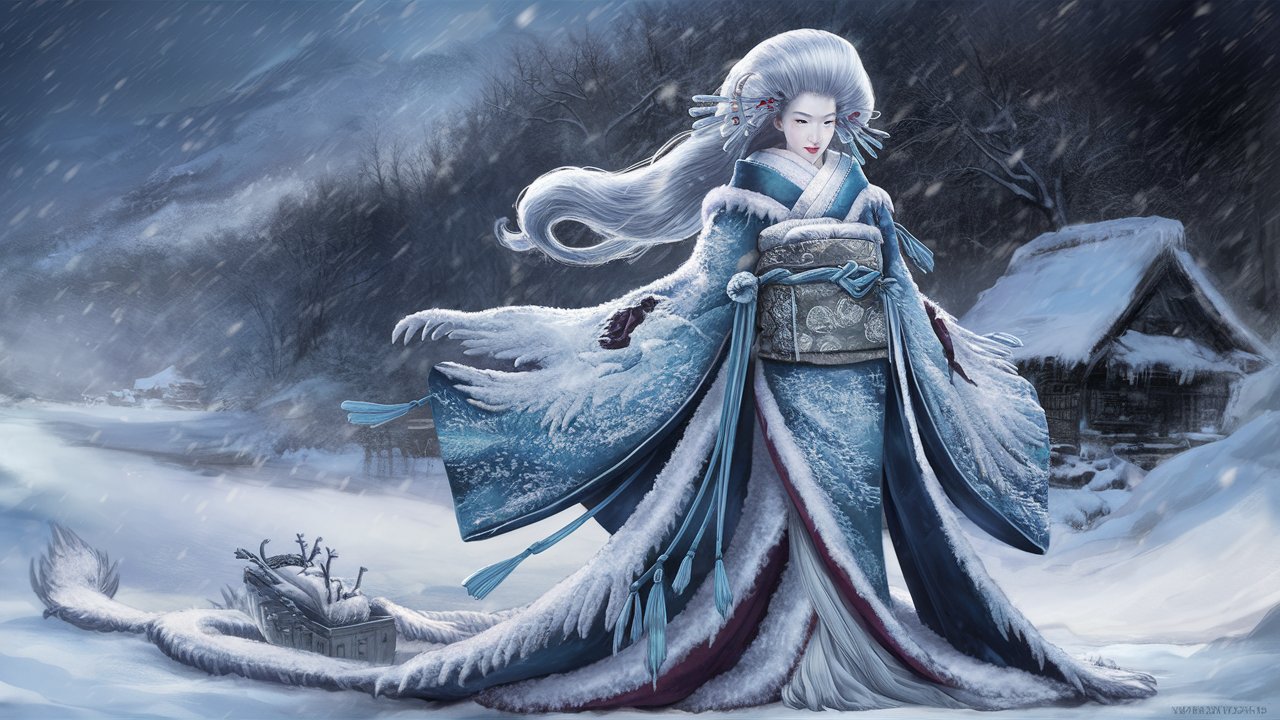 japanese snow fairy